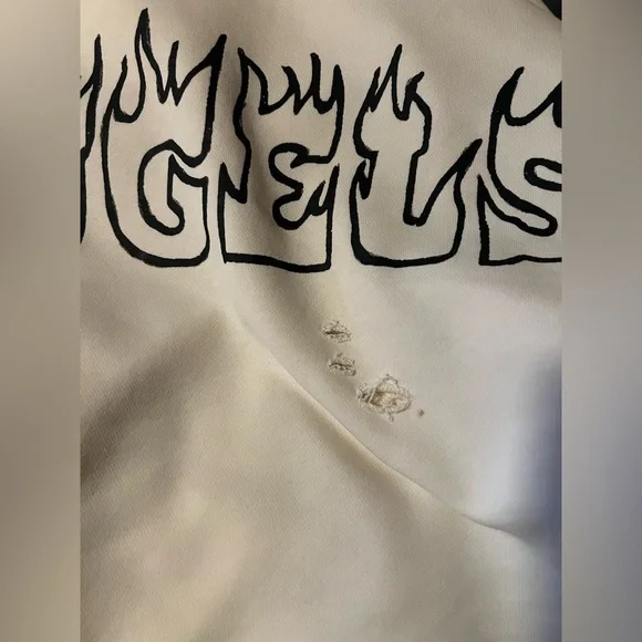 Palm Angels Palm Skull Vint Hoody White Green lar ssense street gallery utility - Picture 11 of 11